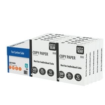 Pen+Gear Copy Paper, 8.5" x 11", 92 Bright White, 20 lb., 10 Ream Case (5,000 Sheets)