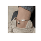 thumbnail image 1 of Pulsera De Tobillo Pulsera Para Pie Tobillera Plata Oro Xtellar Color -plata Largo 21 Cm, 1 of 4