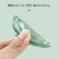 thumbnail image 2 of OFFCURVE Transparent Key Fob Cover for Honda, Car Key Case Compatible with 2022 2023 Honda Civic Accord HR-V CR-V Pilot Sport SI EX EX-L Touring 5 Buttons Smart Key Protector Car Accessories, Green, 2 of 7