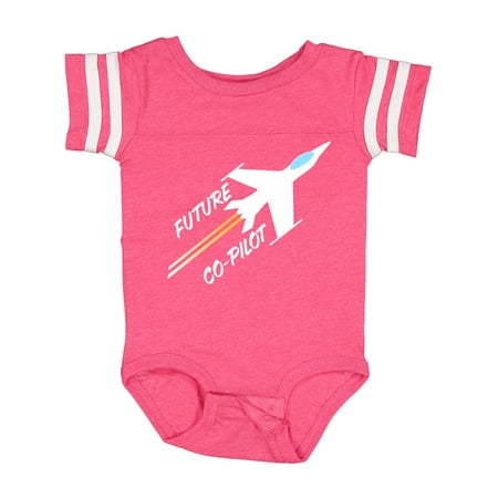 

Inktastic Future Co-Pilot Jet in Flight Gift Baby Boy or Baby Girl Bodysuit