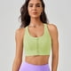thumbnail image 1 of Sujetador de yoga con cremallera frontal de primavera y verano, espalda hermosa, chaleco para correr resistente a los golpes y de alta resistencia, ropa deportiva integrada para yoga, 1 of 5