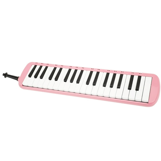 Melodica Blowpipe Kit, Trouble-Free Easy To Learn 37 Keys Melodica Easy To Play Long Service Life For Beginners For Concert For Children For Playing Black,Blue,Green,Pink