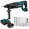 thumbnail image 2 of Rotomartillo Cincelador Makita Sds Plus 18v + Lámpara + Acc turquesa Estandar, 2 of 10