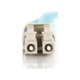thumbnail image 3 of C2G 00997 OM4 Fiber Optic Cable - LC-LC 50/125 Duplex Multimode PVC Fiber Cable, Aqua (3.3 Feet, 1 Meter), 3 of 5