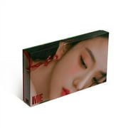 JISOO'S 1ST SINGLE ALBUM - ME INCLUDES 88pg Photobook, Selfie Photocard, Polaroid, Lyrics Paper + Bookmark - CD (RED VERSION) WITH FIRST EDITION PHOTOCARD, NO POSTER