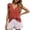 Red, variant on Womens Tank Tops Casual V Neck Flutter Sleeveless Blouse Summer Cropped Tank Top with Ruffle Womens Style Vest Summer Tops for Women Blue L