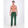 thumbnail image 3 of Hanes Men's Cozy Microfleece Pajama Sleep Pants, 2-Pack, Sizes S-2XL, 3 of 11
