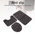 thumbnail image 3 of Tapete Para Contorno De Inodoro, Tapete Para Tapa De Inodoro Absorbente De Agua Con Estampado De Guijarros Para Entrenamiento Para Ir Al Baño, Juego De 3 Piezas Para Niños Y, 3 of 7