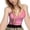 A#Pink, variant on Summer Women’s Lace V-Neck Padded Camisole Short Slim Fit Tank Top Wire-Free Inner Layer Vest Sleeveless