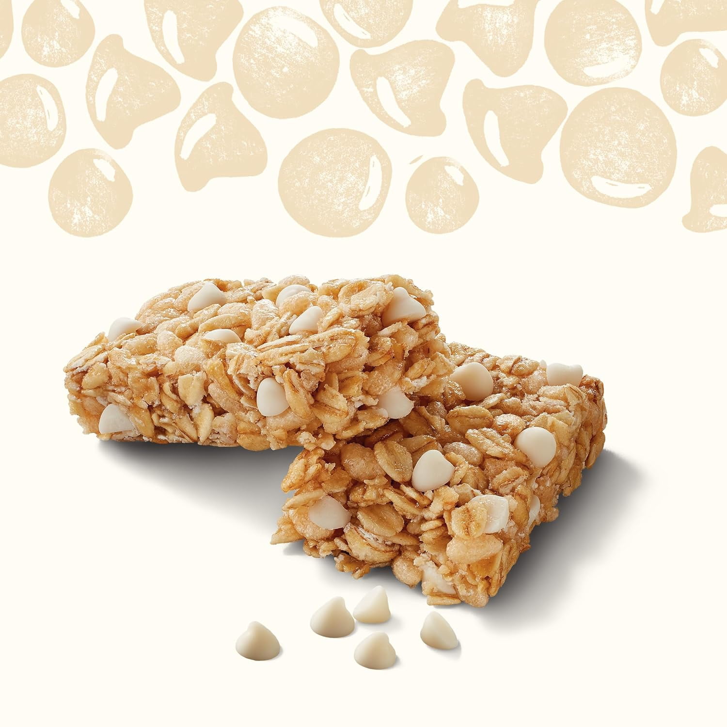 Pack of 12, Cascadian Farm Vanilla Chip Chewy Granola Bar, 7.4 oz