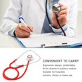 thumbnail image 3 of Discount Double-sided Stethoscope Single Tube Doctors Nurse Cardiology Stethoscope, 3 of 7