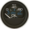 Faria Beede "13002 Coral Oil Pressure Gauge (80 PSI) - 2"", Black