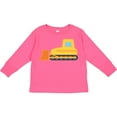 thumbnail image 3 of Inktastic Bulldozer Construction Truck Boys or Girls Long Sleeve Toddler T-Shirt, 3 of 5