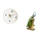 thumbnail image 5 of Reloj de pared moderno de con escultura de números , silencioso, sin , figura decorativa para el hogar, la oficina, la sala de, 5 of 8