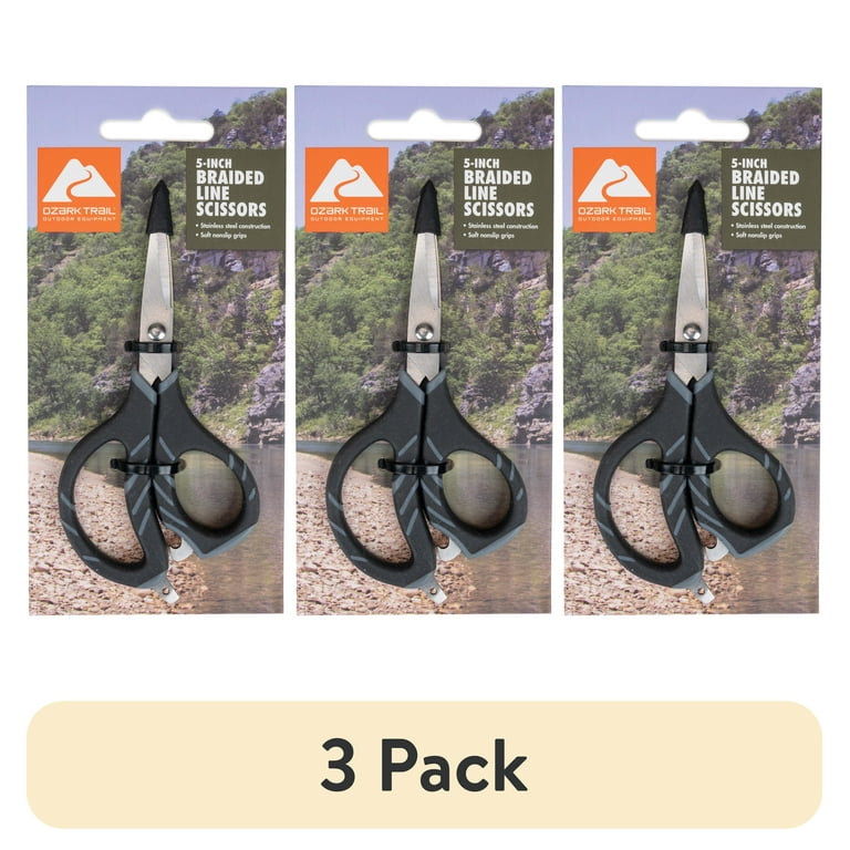 Braided Fishing Line Scissors, 3-Pack photo 1