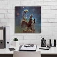 thumbnail image 5 of Epic Graffiti 'Eagle Nebula,' Canvas Wall Art, 18"x18", 5 of 8