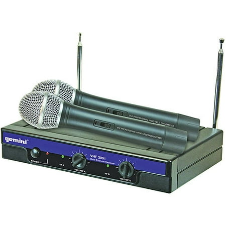 Gemini VHF-2001M-S48 Dual Channel Wireless System