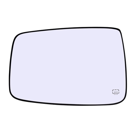 Rugged TUFF Driver Side Mirror Glass Replacement for 09-20 Dodge Ram 1500 2500 3500 Trucks (Heated Defrost)