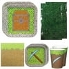 Mining Fun Deluxe Party Packs 70 Pieces for 16 Guests, Minecraft Inspired Birthday Party Supplies, Pixel Party