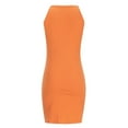 thumbnail image 5 of IROINNID Women's Sleeveless Sheath Dress Summer Slimming Mini Dress Round Neckline Short Women Dress, 5 of 8