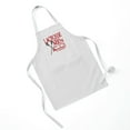 thumbnail image 3 of CafePress - 2 Men Play Lacrosse Red - Kids Apron, 3 of 5