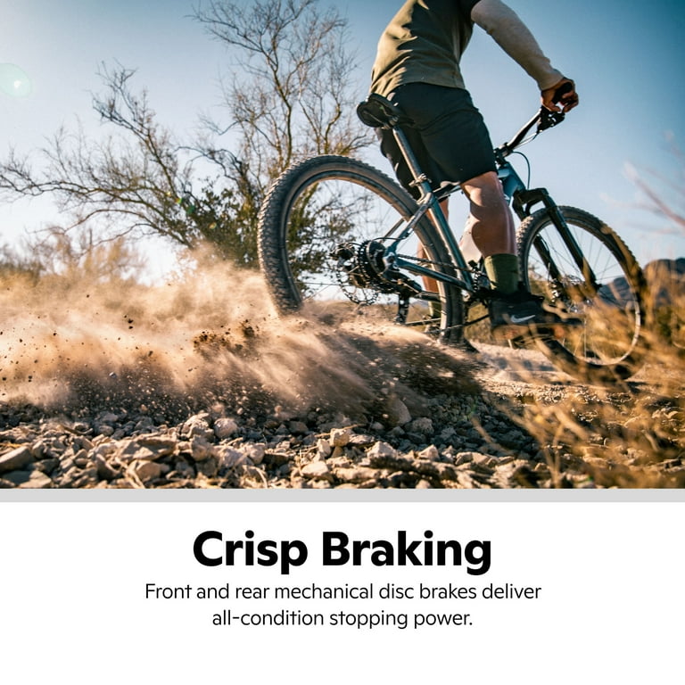 Schwinn Axum Sport Adult Men's 27.5-in. Mountain Bike, Medium Frame, Blue Bicycle