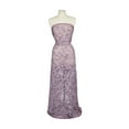 thumbnail image 3 of Zelouf Prime Ribbon Embroidery On Mesh  , Sewing, DIY, Crafts Fabric by the Yard, Elegant Lavender, 1 Yard, 3 of 3