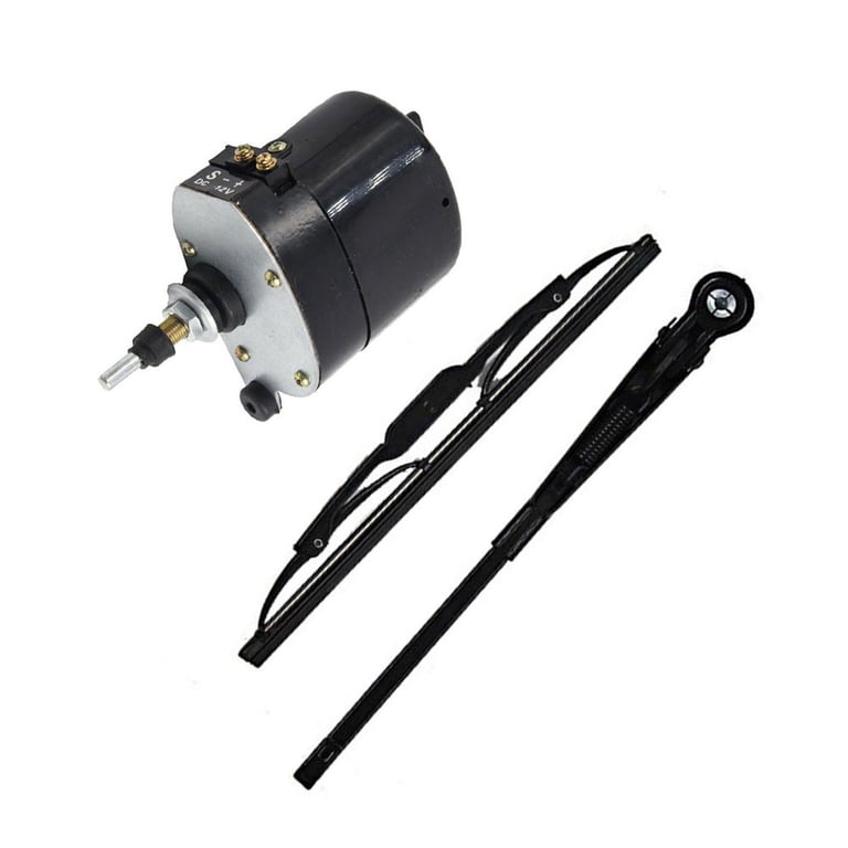 12V Windshield Wiper Motor Set With 300Mm Blade For Boat Caravan UTV 12v-windshield-wiper-motor-set-with-300mm-blade-for-boat-caravan-utv