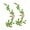 D, variant on Iron-on Cherry Blossom Patches, 2 PCS Pink Vintage Plum Blossom Iron on Patch, Embroidery Flower Vines Sew on Patches, Embroidered Floral Appliques for Wedding Dress Decoration Repair DIY Craft