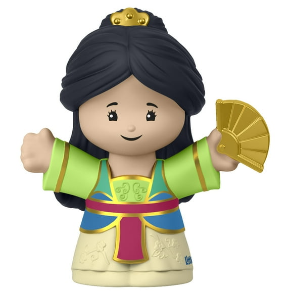 Replacement Part for Fisher-Price Little People Playset - HJW75 ~ Replacement Princess Mulan Figure ~ She's Holding a Fan ~ Inspired by Disney Movie Mulan ~ Works with Other playsets as Well!