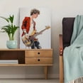 thumbnail image 5 of Bass Guitarist Canvas Print Wall Art for Living Room Bedroom Music Room Studio Office Bar Cafe Decor, 5 of 8