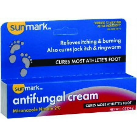 sunmark Antifungal 2% Strength Cream, 1 oz. Tube, 1 Count