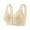 Yellow-2, variant on Virmaxy Womens Wireless Bra Thin Gathering Underwear Everyday Bra Non Steel Ring Thin Collection Underwear Daily Bra Beige-2 42/95