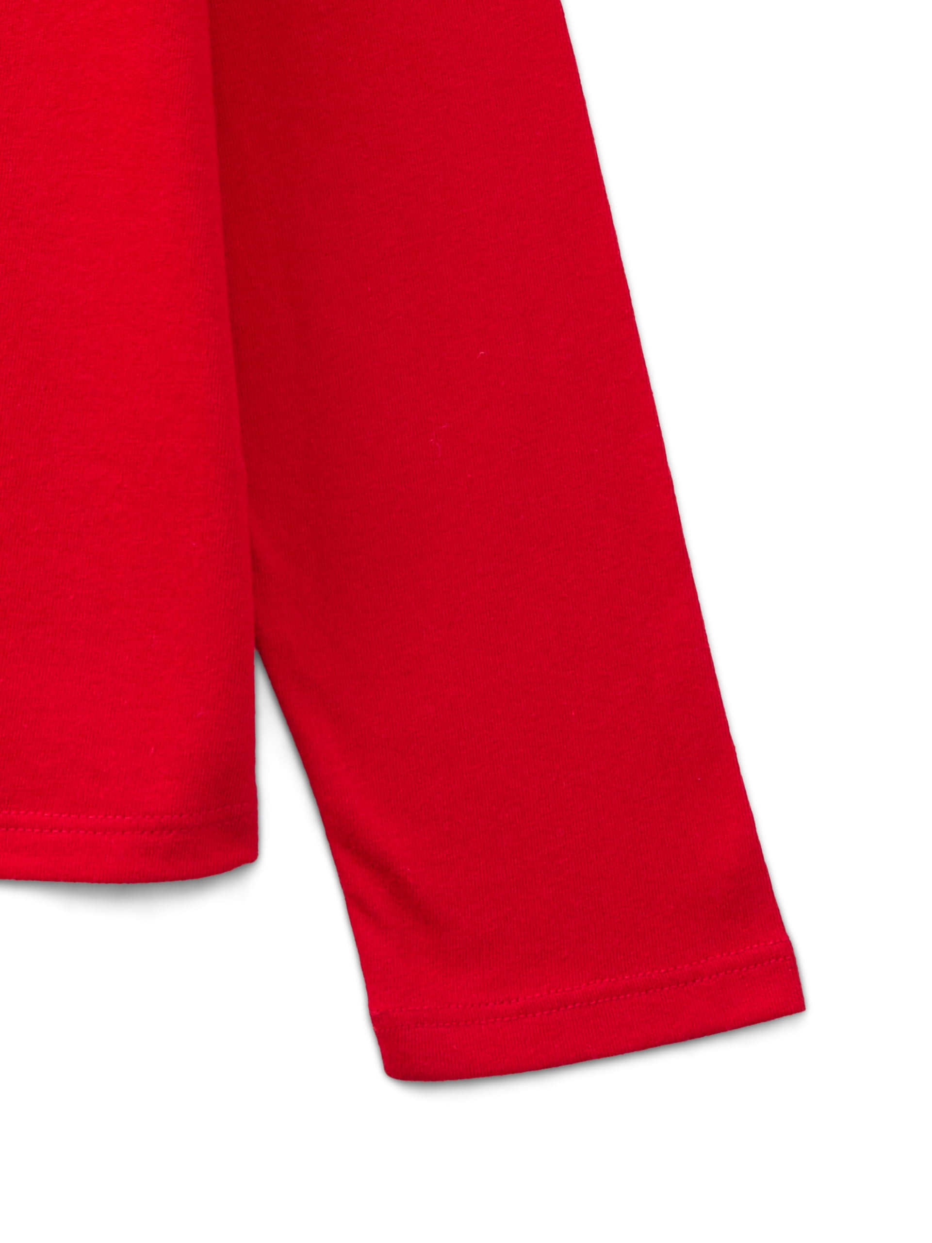 Wonder Nation Girls Embellished Tee with Long Sleeves, Sizes 4-18 & Plus