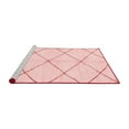 thumbnail image 2 of Ahgly Company Machine Washable Indoor Rectangle Solid Red Modern Area Rugs, 3' x 5', 2 of 4
