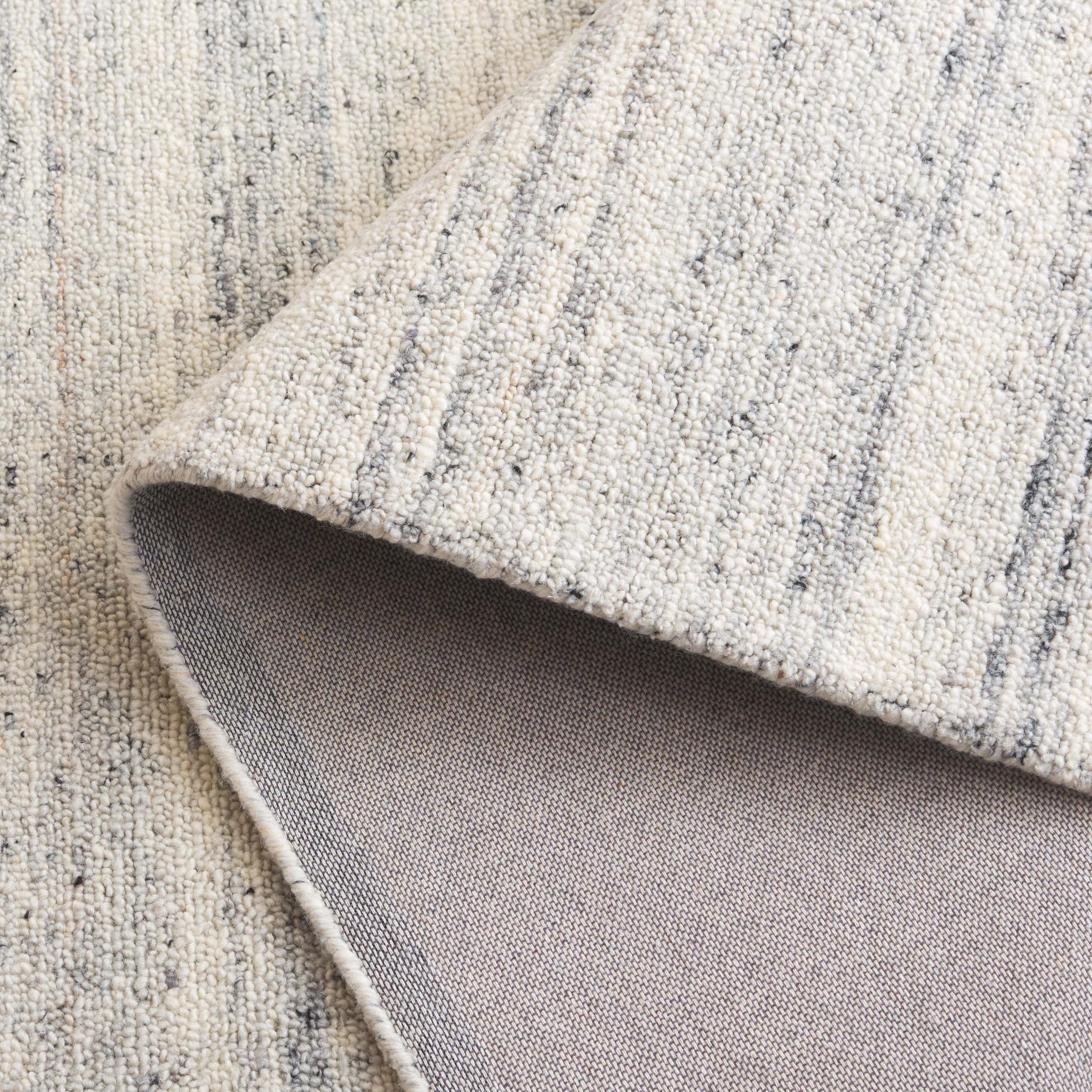 SAFAVIEH Restoration Vintage Chao Abstract Area Rug, Light Grey/Beige, 6' x 6' Round