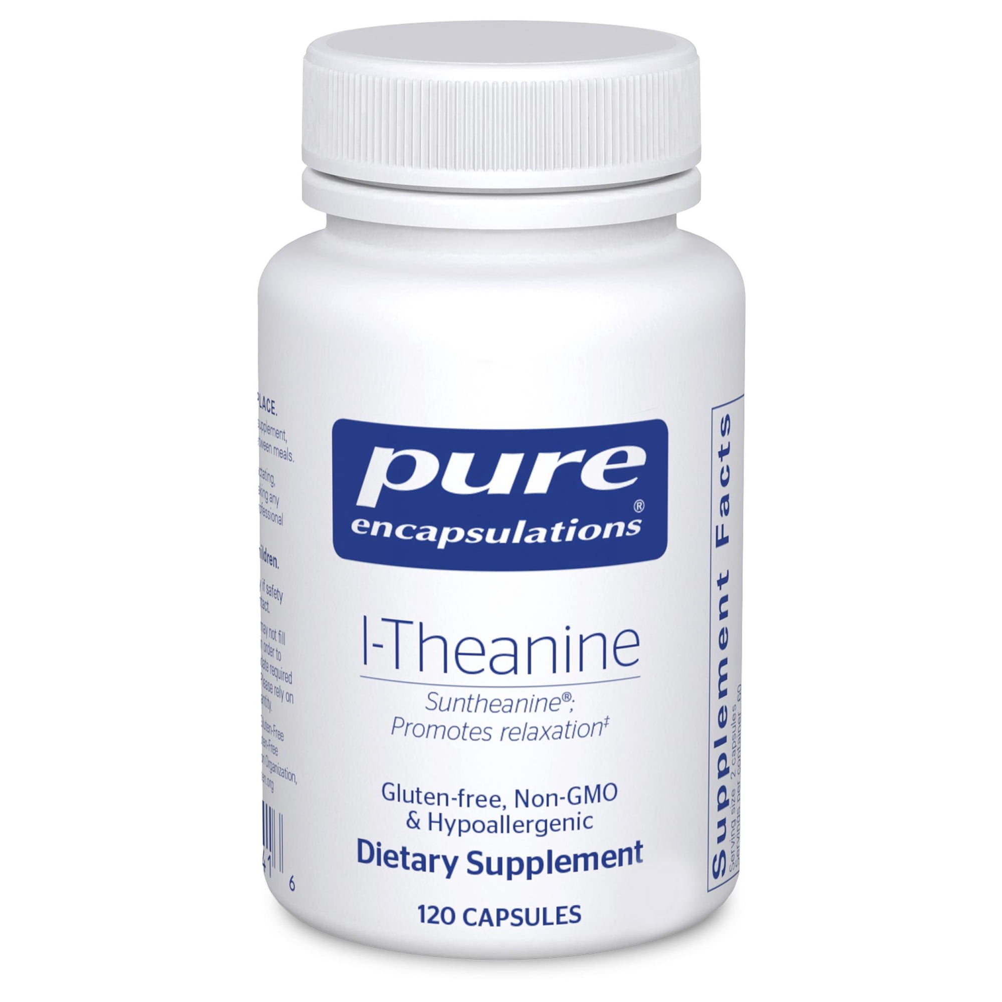 Pure Encapsulations L-Theanine - Amino Acid Supplement to Support Relaxation, Stress & Nervous System* - 120 Capsules