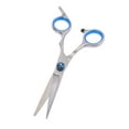 thumbnail image 5 of Unique Bargains Upgrade Straight Scissors for Long Short Thick Hard Soft Hair for Men Women with Blue Gasket Ring, 5 of 6