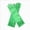 A61-Green, variant on One Size Kids Long Satin Gloves with Bow Decor Dress Up Gloves