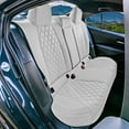 thumbnail image 3 of For Toyota Corolla 2020-2024 FH Group Custom Fit Neoprene Car Seat Covers Waterproof Solid Gray - Rear Seat, 3 of 5