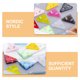 thumbnail image 5 of WORGEOUS 50 sujetadores de papel de esquina triangulares para soporte de página de libro, lindo clip de libro triangular, clips de papel de plástico para organizador de ahorro de página de esquina, 5 of 8