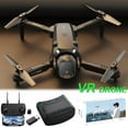 thumbnail image 6 of Aufmer 1 Pcs FPV Drone with VR Headset, 2.4G RC Quadcopter with Altitude Hold & Obstacle Avoidance, 8min Flight Time, 80m Range(Black), 6 of 9