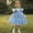 01-Blue, variant on Atogsazn Baby Girl Wedding Dress Toddler Casual Sleeveless Mesh Dresses Birthday Princess Clothes 02-Green 2-3 Years
