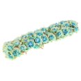 thumbnail image 1 of 60x Flores De Ciruelo Flores De Artificial Para Nupcial Ramillete De cabellero Pinza De cabellero Decoración De Bricolaje Azul Macarena Flor artificial, 1 of 8