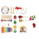 thumbnail image 2 of 12 Uds. Instrumento de percusión Montessori con bolsa de almacenamiento instrumento Musical para bebé juguetes educativos para bebés juguetes de, 2 of 9