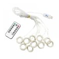 thumbnail image 1 of Guirlande Lumineuse 300 LED 3m*3m Alimentée par USB Étanche Scintillante, 1 of 7