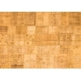 thumbnail image 1 of Ahgly Company Indoor Rectangle Patchwork Orange Transitional Area Rugs, 4' x 6', 1 of 1