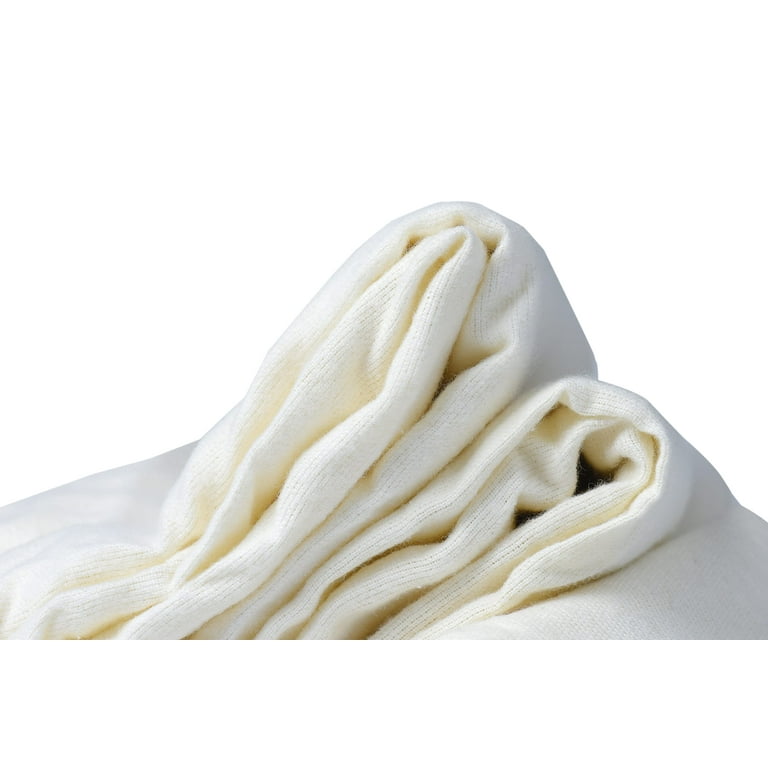 Linteum Textile Cotton Blended Hospital Patient Bath Blanket Bed Bath Sheet Queen Blanket Lightweight Sheet Blankets 90x90 in 2.25 lb. Cream