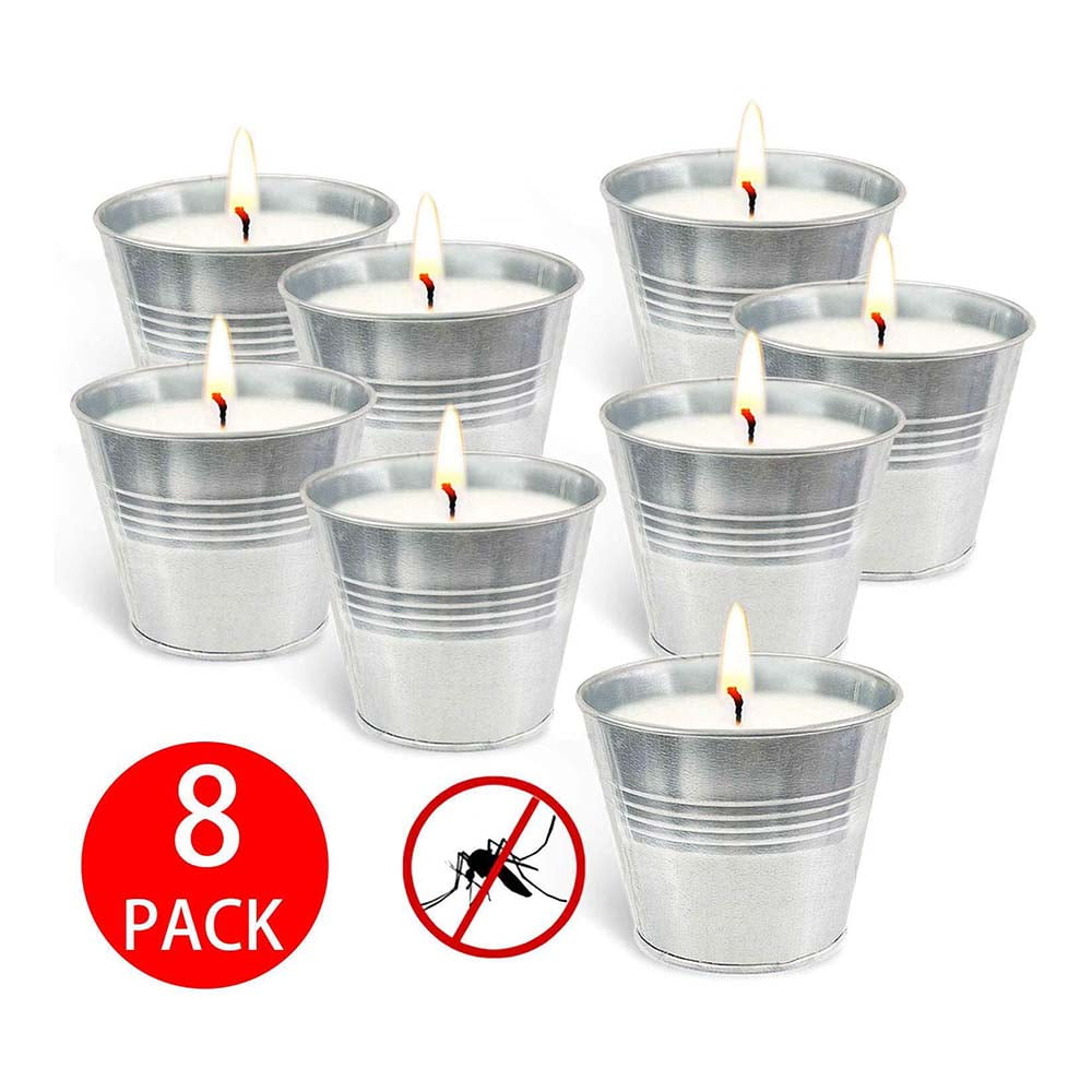 AOZBZ AntiMosquitoes Citronella Candle Outdoor Indoor Soy Wax