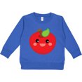 thumbnail image 2 of Inktastic Smiling Apple Toddler Sweatshirt, 2 of 4